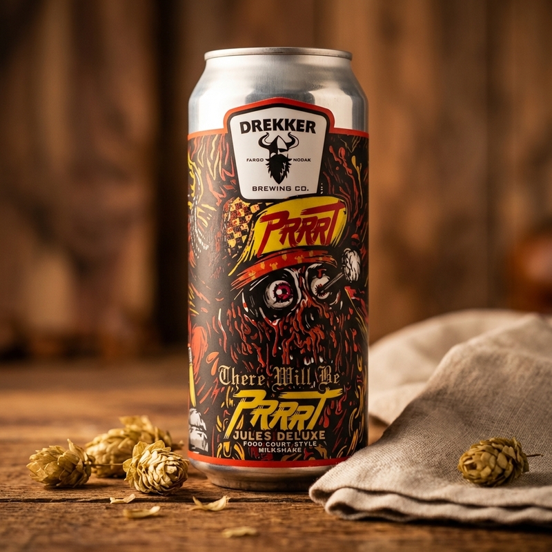 There Will Be PRRRT - Jules Deluxe - Drekker Brewing Company Sour - Smoothie / Pastry 473ml - 2