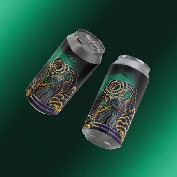The Magician - Cerveses Hoppit IPA - Imperial / Double New England / Hazy 440ml - 1
