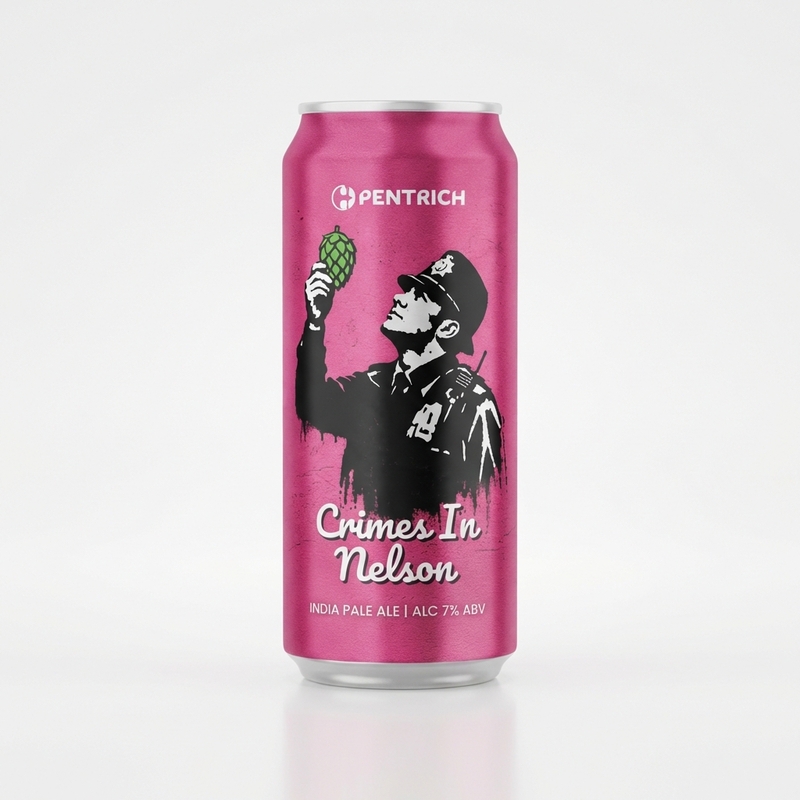 Crimes In Nelson - Pentrich Brewing Co. IPA - New England / Hazy 440ml - 1