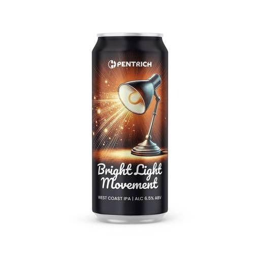 Bright Light Movement - Pentrich Brewing Co. IPA - American 440ml - 1