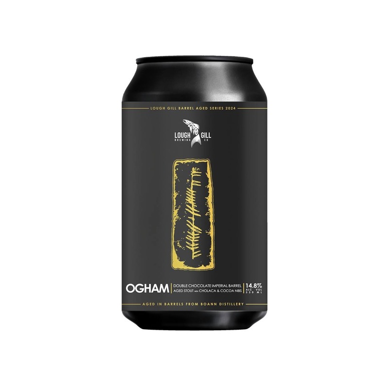 Ogham 2024 - Lough Gill Brewery Stout - Imperial / Double 330ml - 1