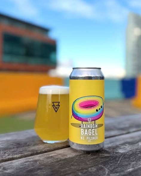 Rainbow Bagel - Azvex Brewing Company Pilsner - New Zealand 440ml - 1