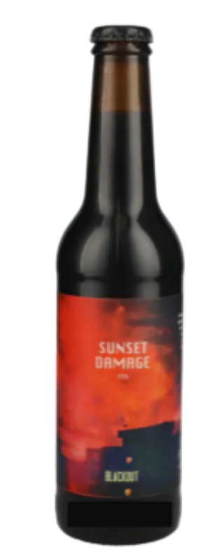 Sunset Damage - Blackout Brewing Stout - Imperial / Double 330ml - 1