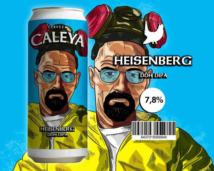 Heisenberg - Caleya IPA - Imperial / Double New England / Hazy 440ml - 1