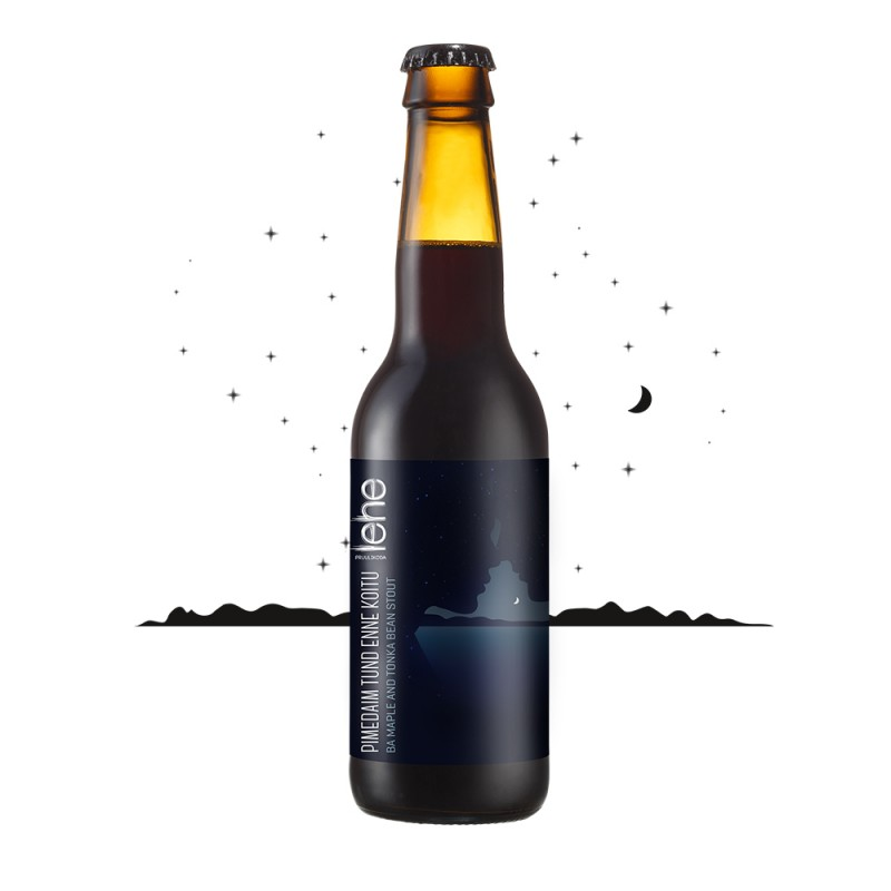 The Darkest Hour Before The Dawn - Lehe Pruulikoda Stout - Imperial / Double 330ml - 1