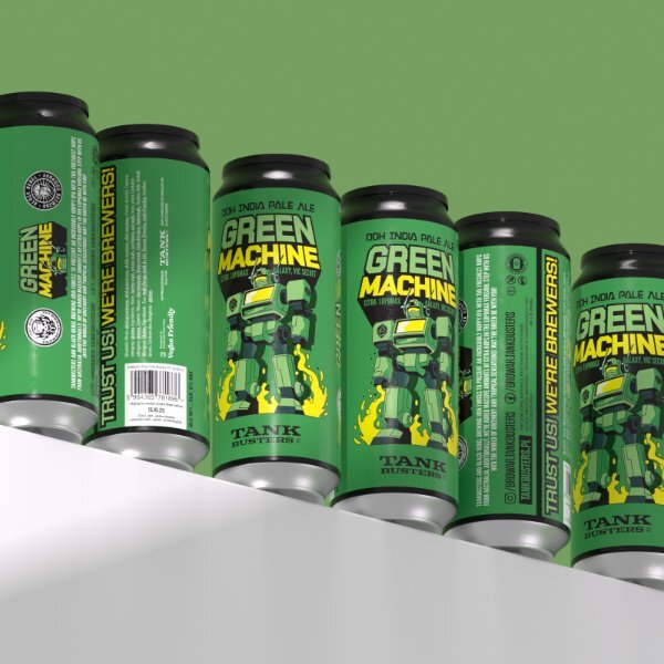 Green Machine - TankBusters.Co IPA - New England / Hazy 500ml - 1