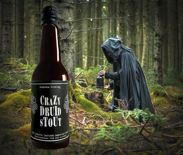 Crazy Druid Stout - Nemeton Brewing Stout - Imperial / Double 330ml - 1