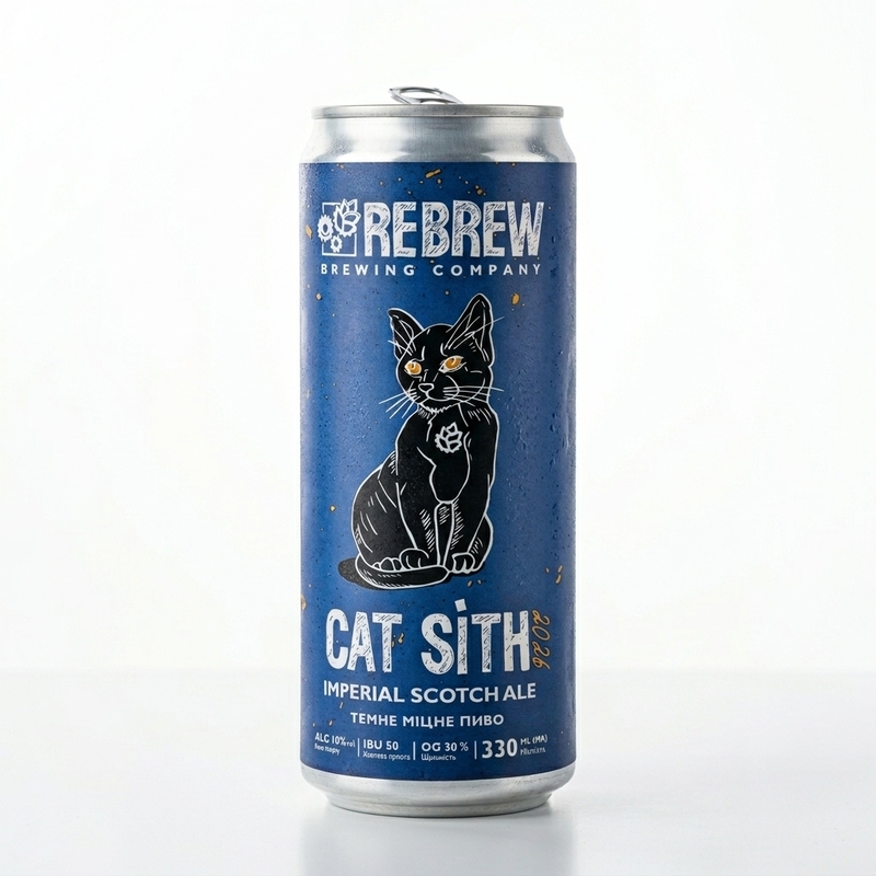 Cat Sith 2026 - Rebrew Scotch Ale / Wee Heavy 330ml - 1