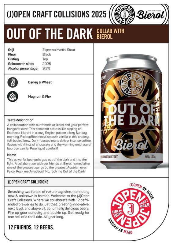 Out of The Dark - Jopen Stout - Imperial / Double 330ml - 1