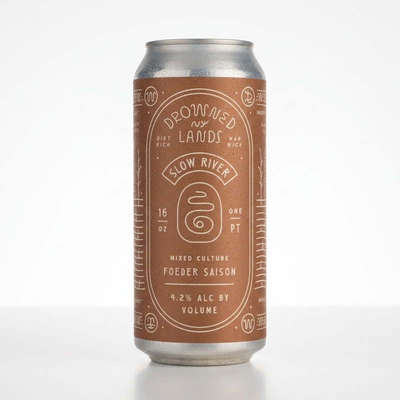 Slow River - The Drowned Lands Brewery IPA - Imperial / Double New England / Hazy nullml - 2
