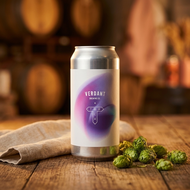 Flux: Phase 6 - Verdant Brewing Co IPA - Imperial / Double New England / Hazy 440ml - 1