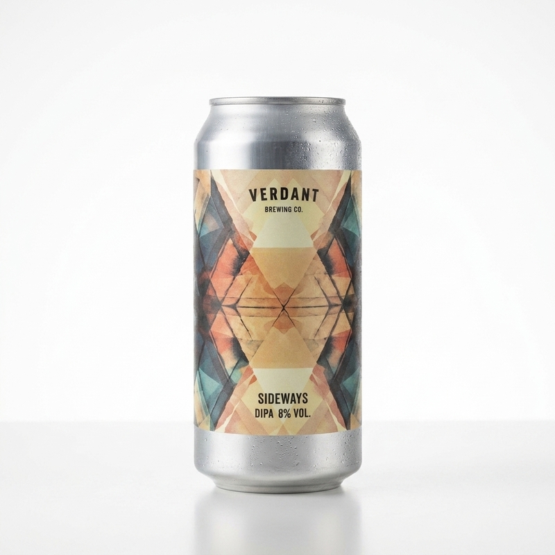 Sideways - Verdant Brewing Co IPA - Imperial / Double New England / Hazy 440ml - 2