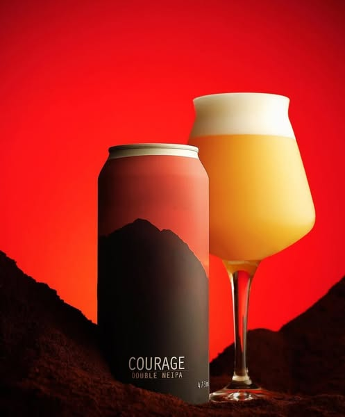Courage - Spartacus Brewing IPA - Imperial / Double New England / Hazy 440ml - 1