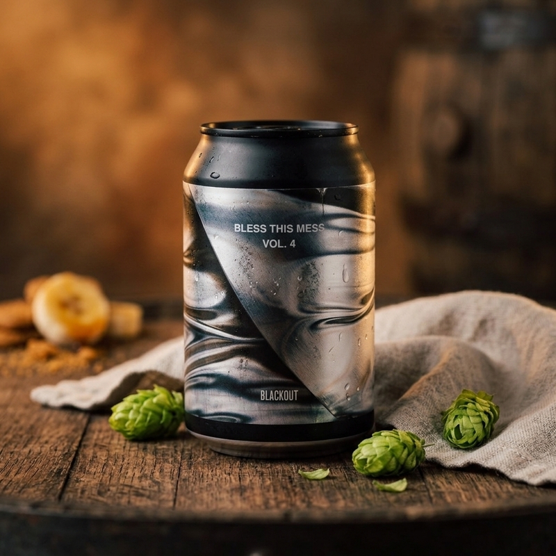 Bless this Mess - vol 4 - Blackout Brewing Stout - Imperial / Double Pastry 330ml - 1