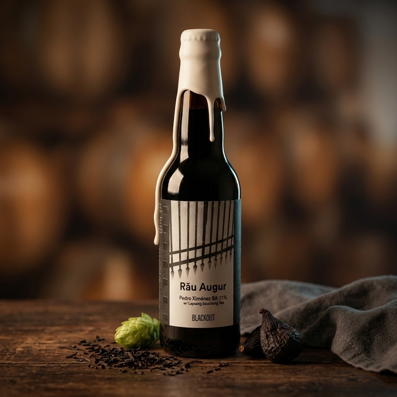 Rau Augur - Pedro Ximenez BA - Blackout Brewing Stout - Imperial / Double 330ml - 1