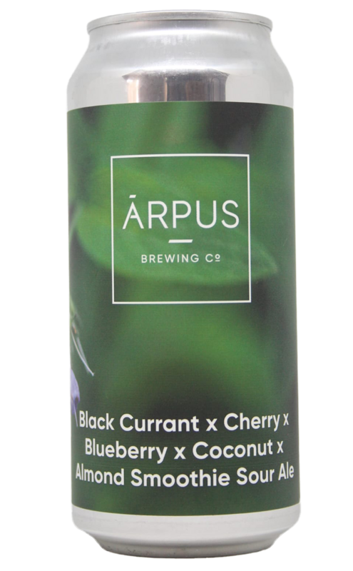 Black Currant x Cherry x Blueberry x Coconut x Almond Smoothie Sour - Ārpus Brewing Co. Sour - Smoothie / Pastry 440ml - 1