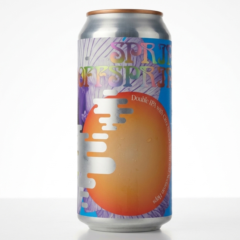 Spring Offspring - Elmeleven IPA - Imperial / Double New England / Hazy 440ml - 1