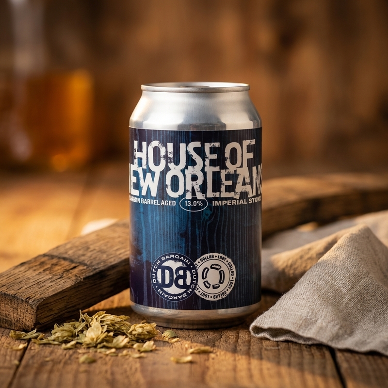 House Of New Orleans (Lost collab) - DutchBargain Stout - Imperial / Double 330ml - 2