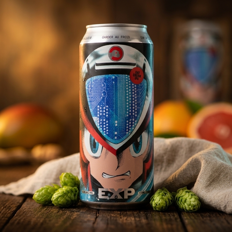 ZERO-X - EXP Artisan Brasseur IPA - New England / Hazy 473ml - 1