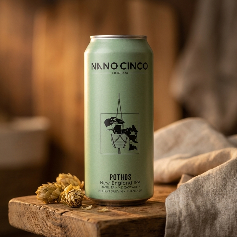 Pothos - Nano Cinco IPA - New England / Hazy 473ml - 2
