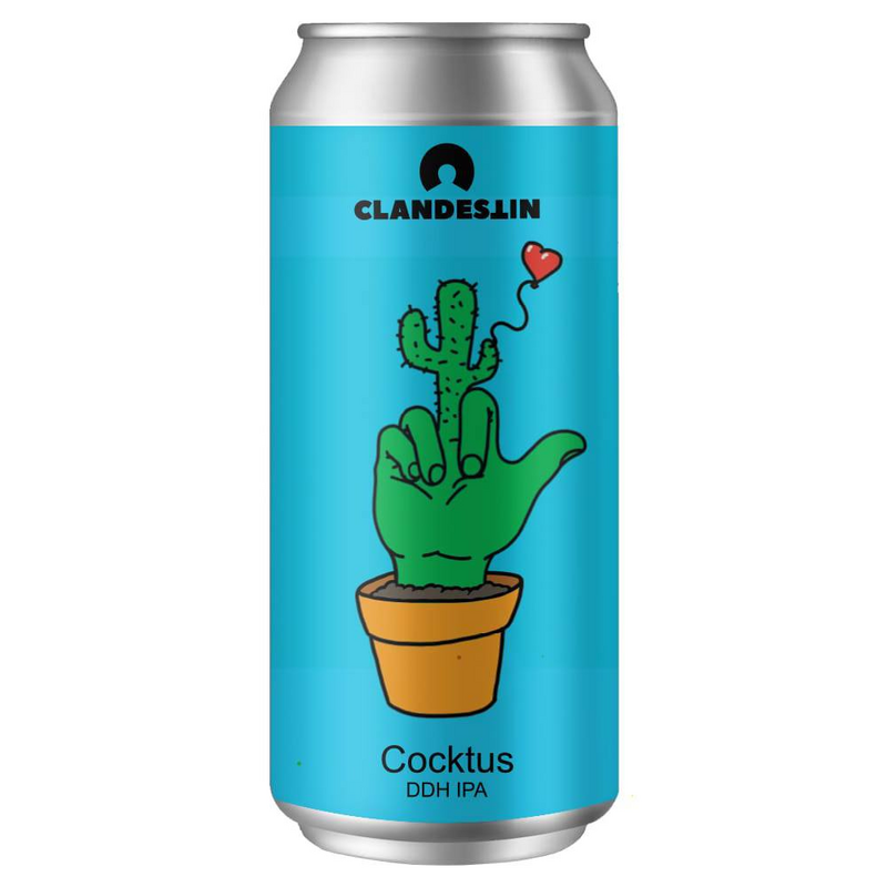 COCKTUS - Clandestin Beer IPA - American 500ml - 1