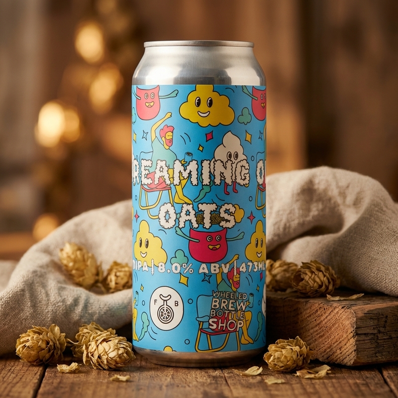 Dreaming of Oats - Fine Balance Brewing IPA - Imperial / Double New England / Hazy 473ml - 2