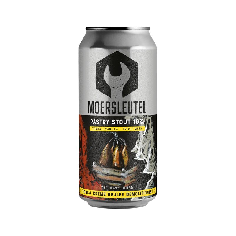 Tonka Creme Brulee Demolitionist - Moersleutel Craft Brewery Stout - Imperial / Double Pastry 440ml - 1