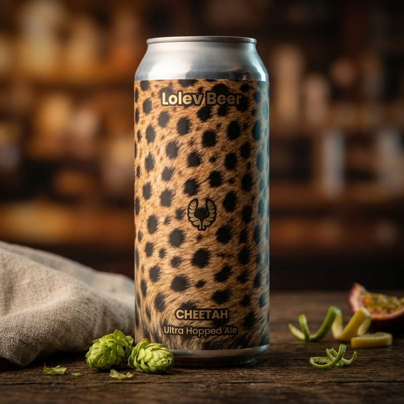 Cheetah - Lolev Beer IPA - New England / Hazy 473ml - 1