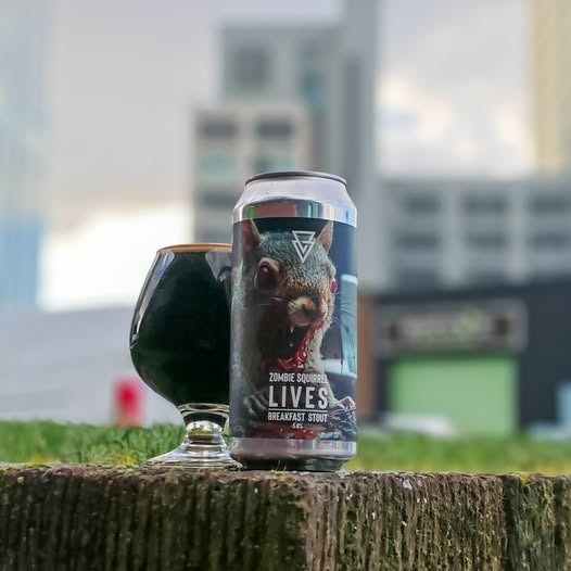 Zombie Squirrel Lives - Azvex Brewing Company Stout - Other 440ml - 1