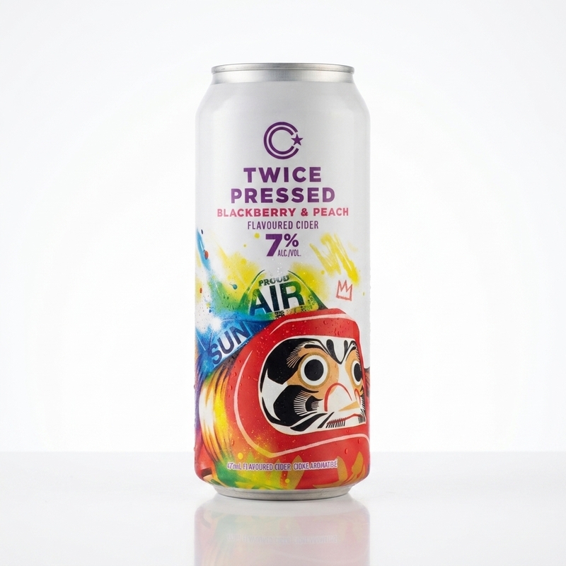 Twice Pressed Blackberry & Peach - Collective Arts Brewing Cider - Other Fruit nullml - 2