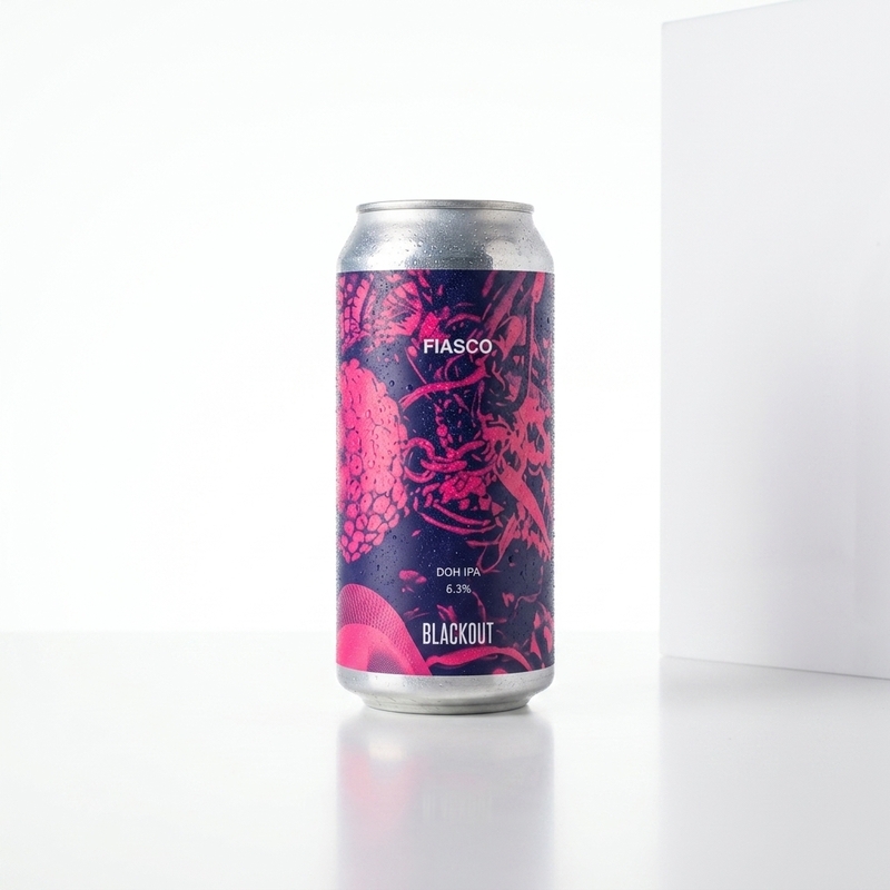 Fiasco - Blackout Brewing IPA - New England / Hazy 440ml - 2