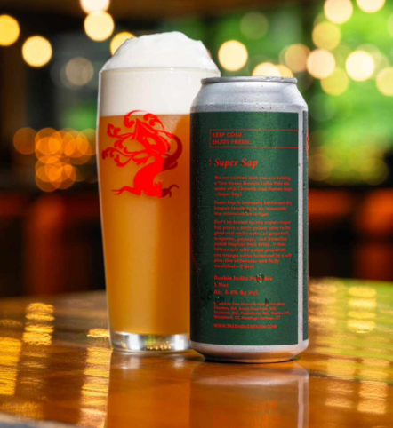 Super Sap - Tree House Brewing Company IPA - Imperial / Double New England / Hazy 473ml - 1