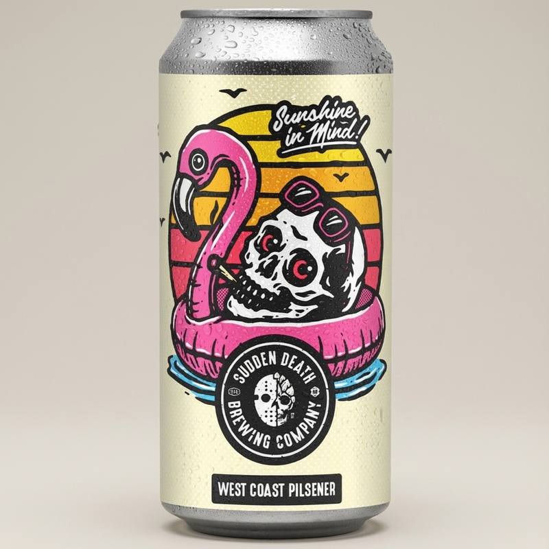 Catching Rayzzz - Sudden Death Brewing Co. Pilsner - Other 440ml - 2