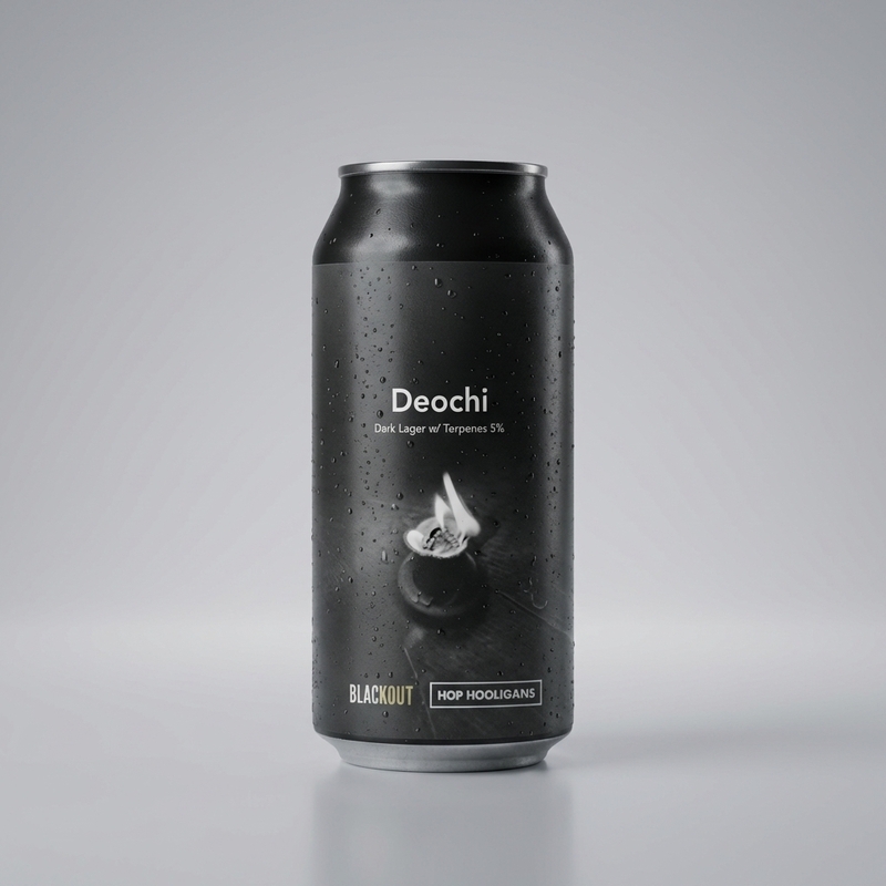 Deochi (Hop Hooligans collab) - Blackout Brewing Lager - Dark 440ml - 2