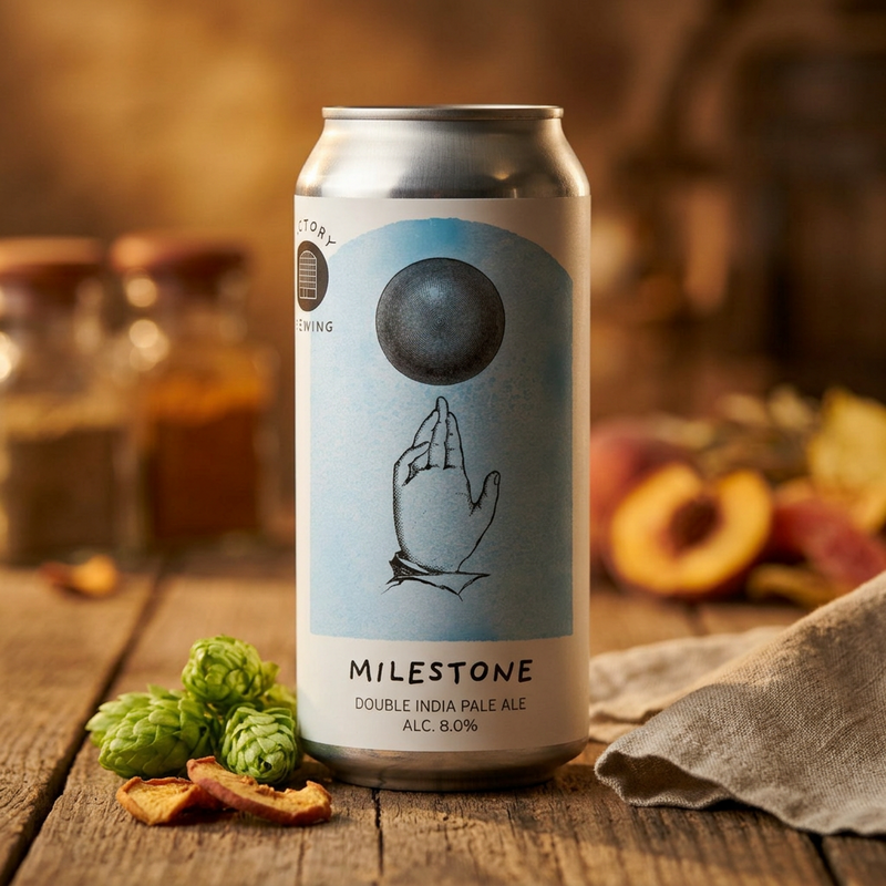 Milestone - Factory Brewing IPA - Imperial / Double New England / Hazy 440ml - 2