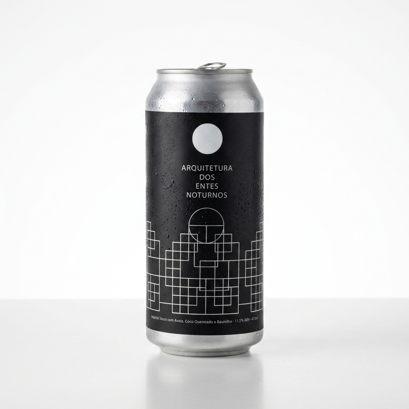 Arquitetura dos Entes Noturnos - Captain Brew Stout - Imperial / Double 473ml - 2