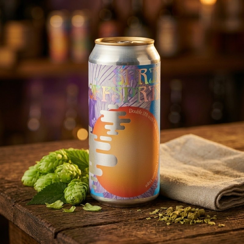 Spring Offspring - Elmeleven IPA - Imperial / Double New England / Hazy 440ml - 2