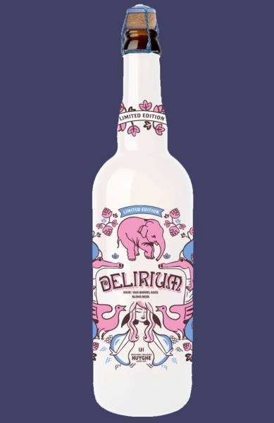 Sour Oak Barrel Aged Blond - Delirium - Huyghe Brewery Belgian Blonde 750ml - 1
