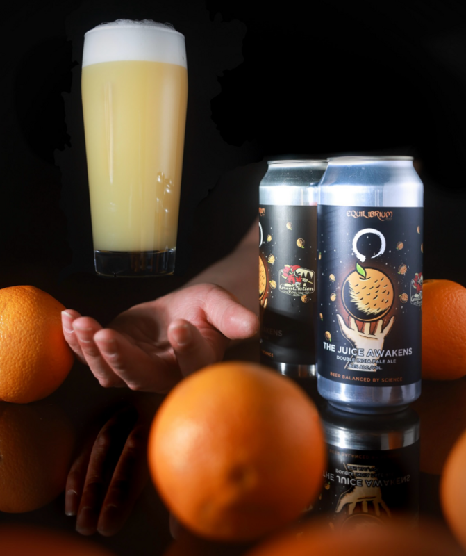 The Juice Awakens - Equilibrium Brewery IPA - Imperial / Double New England / Hazy 473ml - 1