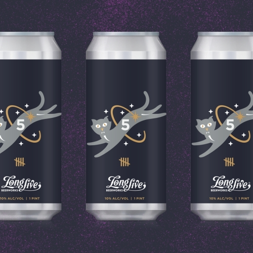 5 Lives - Long Live Beerworks IPA - Triple 473ml - 1