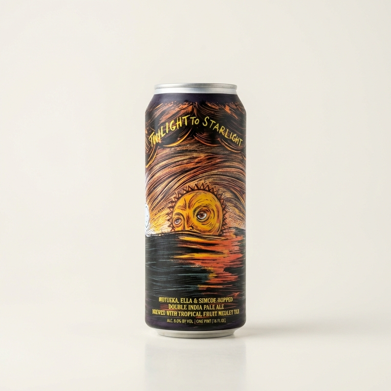 Twilight To Starlight - Hop Butcher For The World IPA - Imperial / Double New England / Hazy 473ml - 1