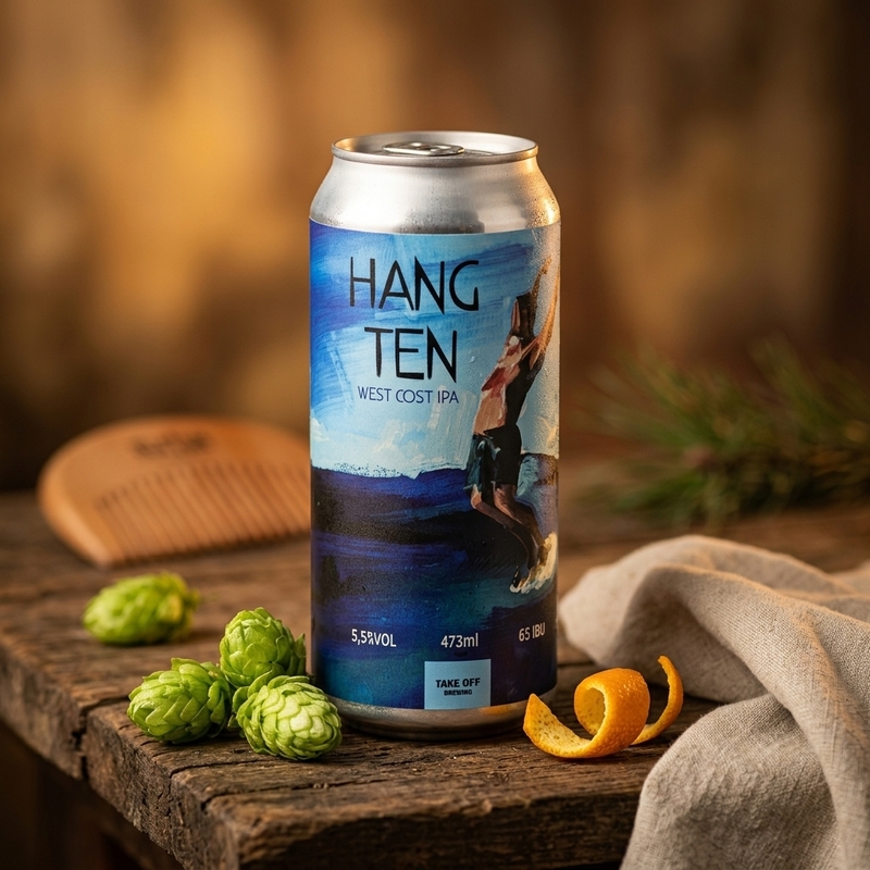 Hang Ten - Hankzbier IPA - American 473ml - 1