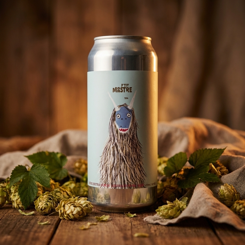 P'tit Monstre / Nano Cinco - Brasserie Sir John Brewing Co. IPA - Triple 473ml - 1