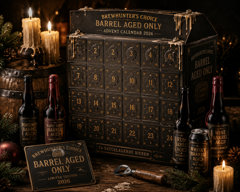 BrewHunter's Choice: Barrel Aged Only Adventskalender 2026 - BrewHunter Stout - Imperial / Double 0ml - 1