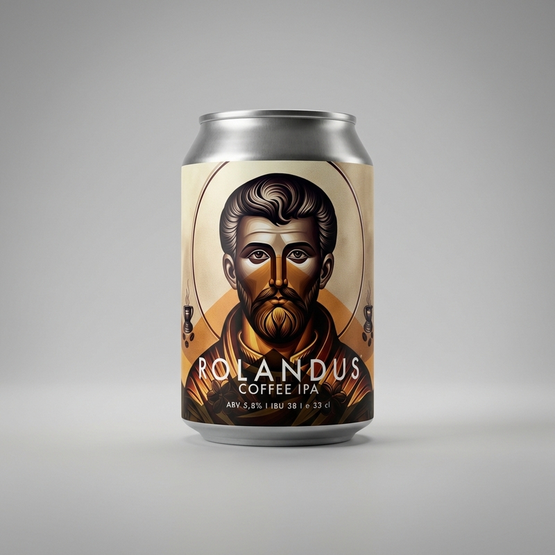 Rolandus Coffee IPA - Brouwerij de HopHemel IPA - American 330ml - 1