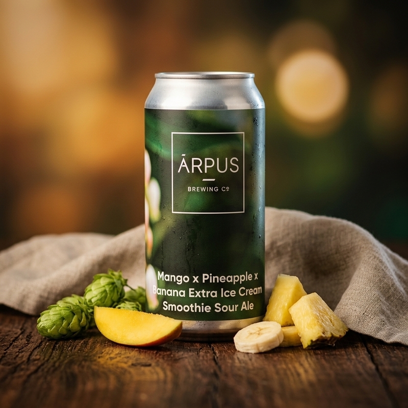 Mango x Pineapple x Banana Extra Ice Cream Smoothie Sour Ale