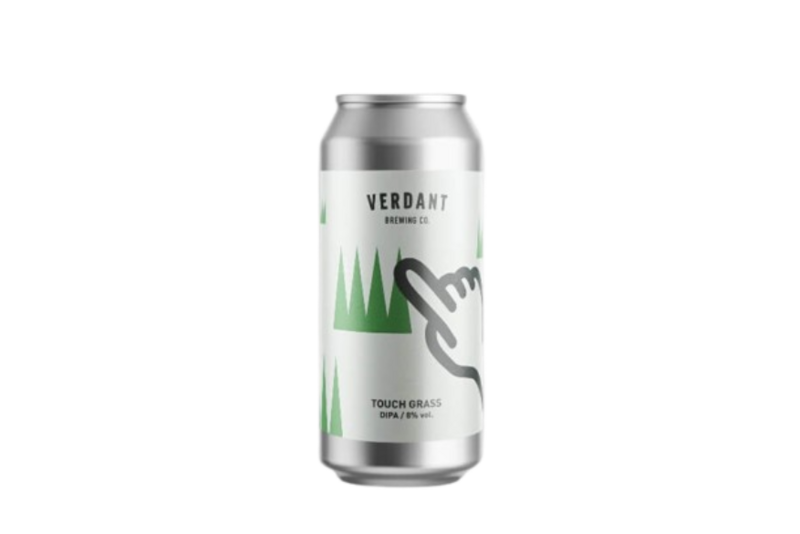 Touch Grass - Verdant Brewing Co IPA - Imperial / Double New England / Hazy 440ml - 1