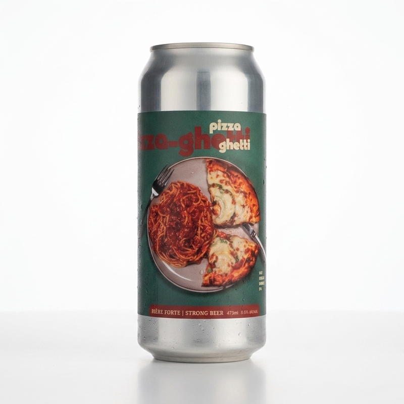 Pizza-ghetti - Brasserie Sir John Brewing Co. IPA - Imperial / Double Milkshake 473ml - 2