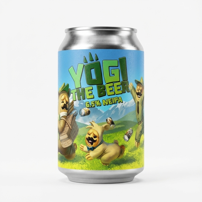 Yogi the Beer - Lobik IPA - New England / Hazy 330ml - 1