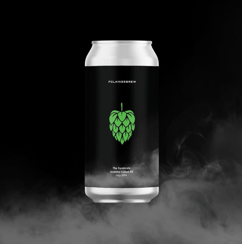 The Syndicate (Investor Collab #2) - Folkingebrew IPA - Imperial / Double New England / Hazy 440ml - 1